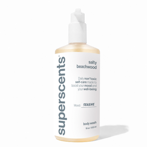 salty beachwood body wash