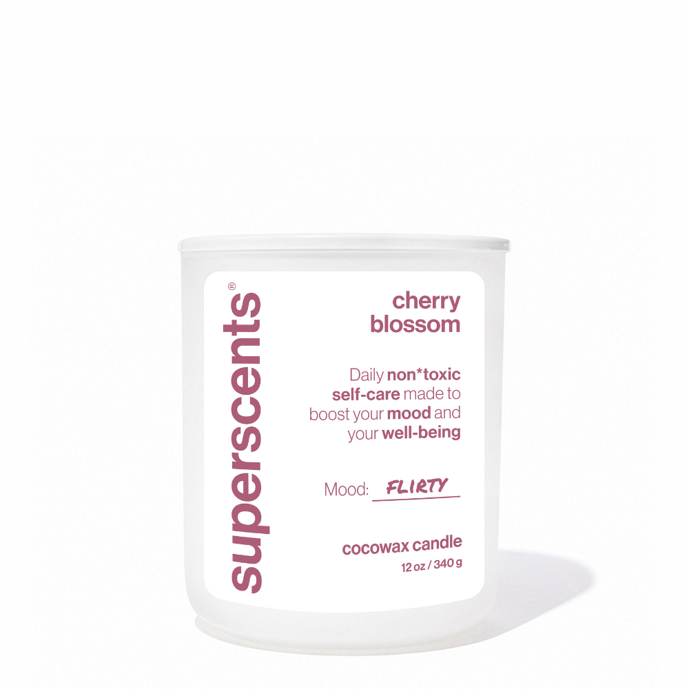 cherry blossom candle