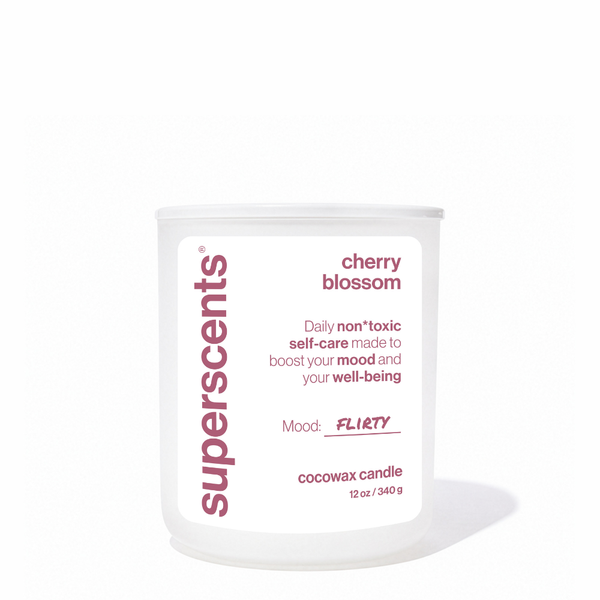 cherry blossom candle