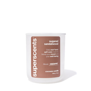 sugared sandalwood candle