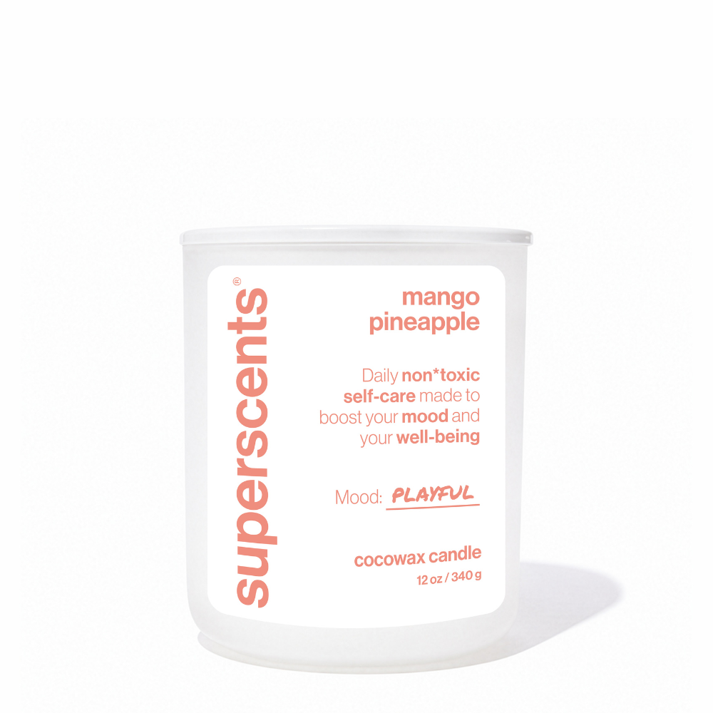 mango pineapple candle