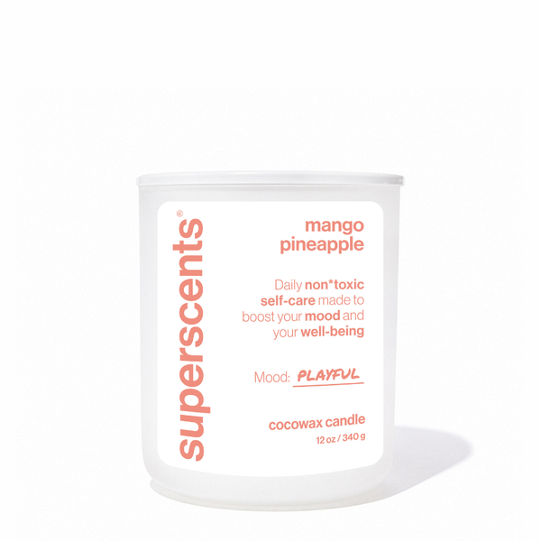 mango pineapple candle