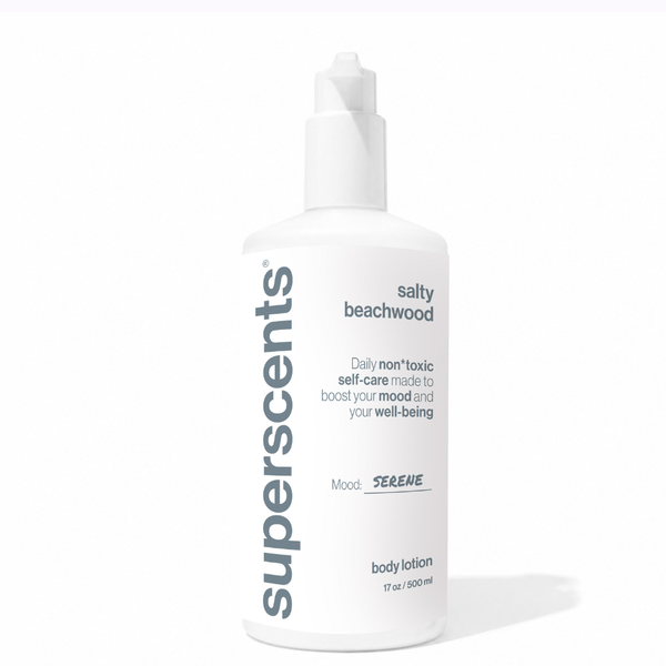 salty beachwood body lotion