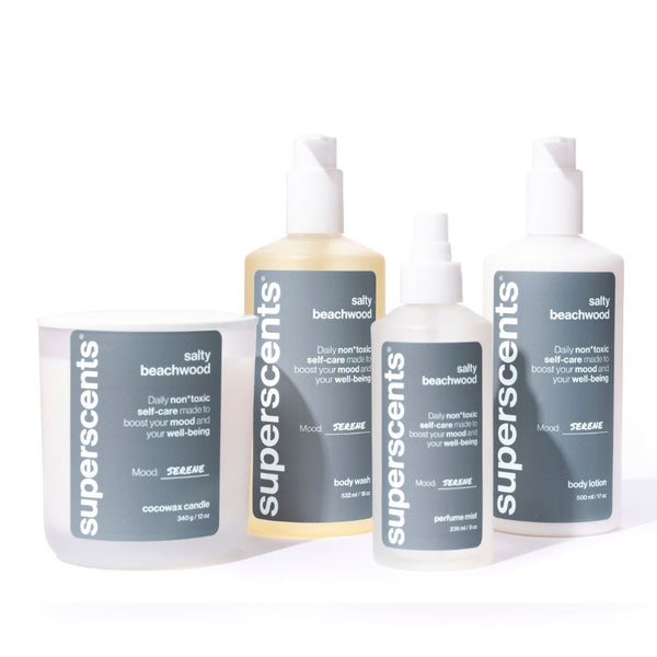 salty beachwood body wash