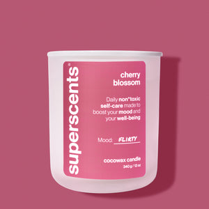 cherry blossom candle