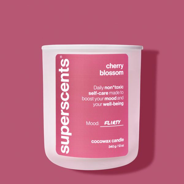 cherry blossom candle