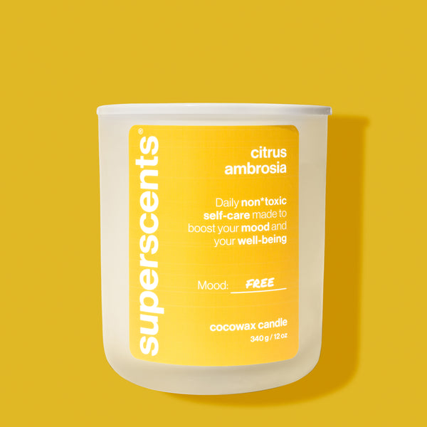 citrus ambrosia candle