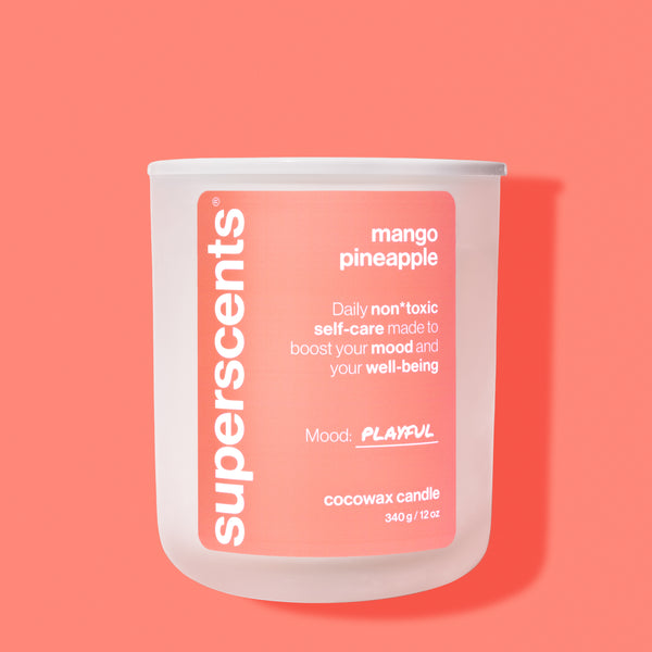 mango pineapple candle