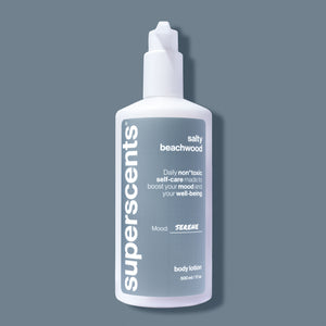 salty beachwood body lotion