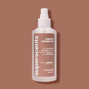sugared sandalwood fragrance mist
