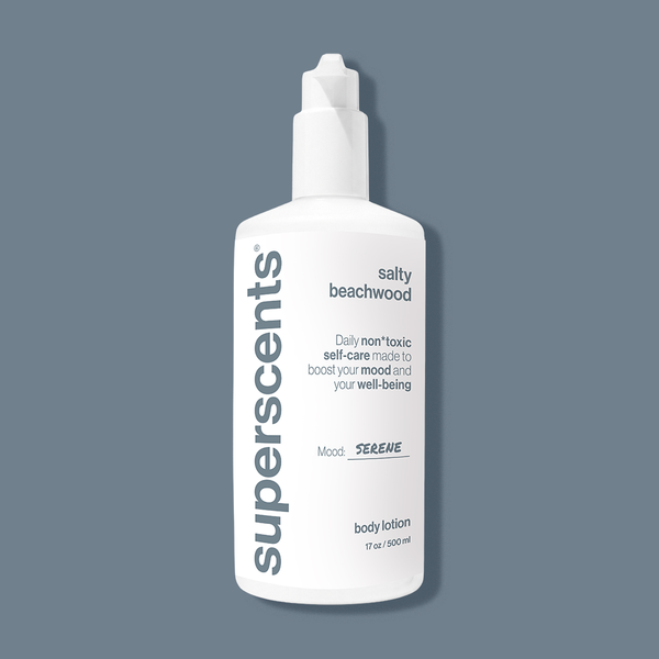 salty beachwood body lotion