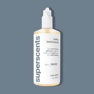 salty beachwood body wash