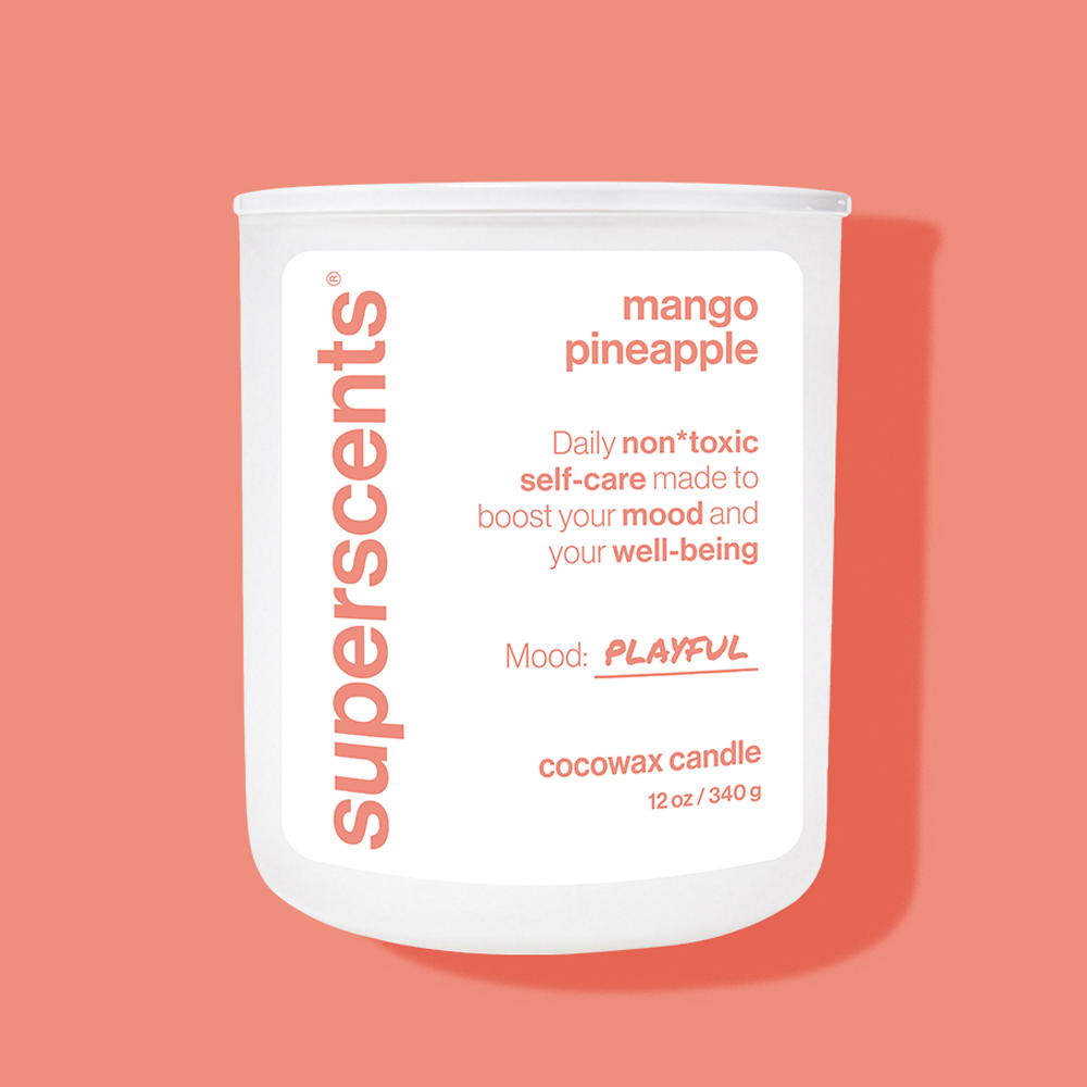 mango pineapple candle