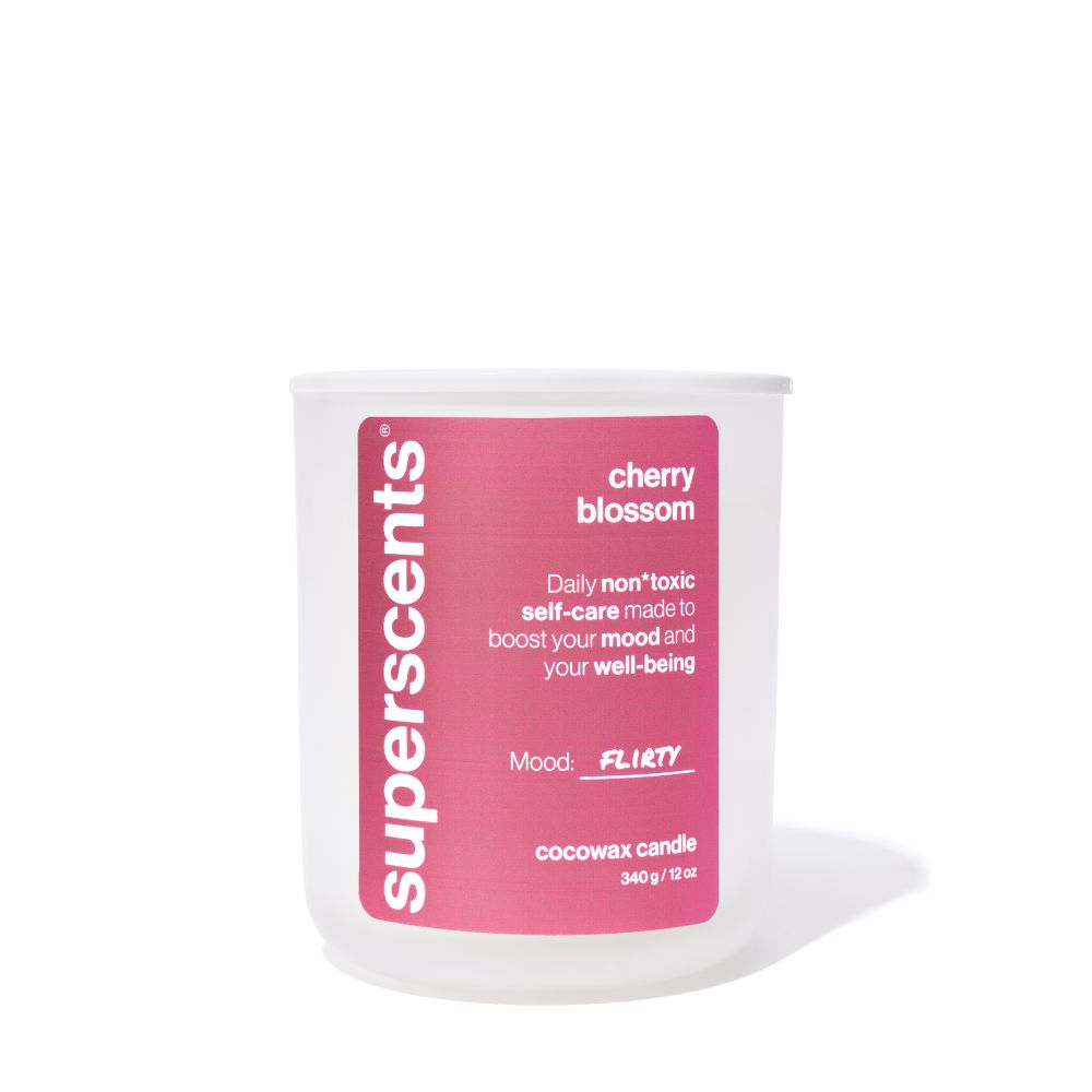 cherry blossom candle